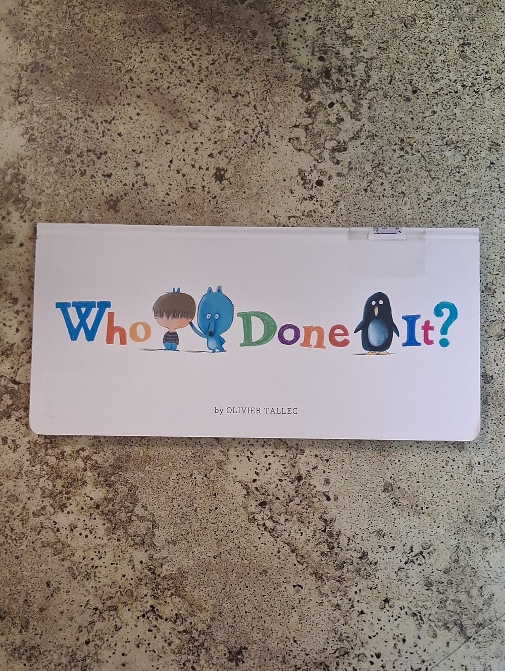 Who Done It? By Olivier Tallec Childrens Logical Thinking Picture Book Dsycare